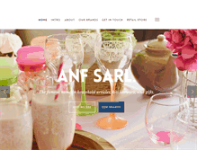 Tablet Screenshot of anf-sarl.com